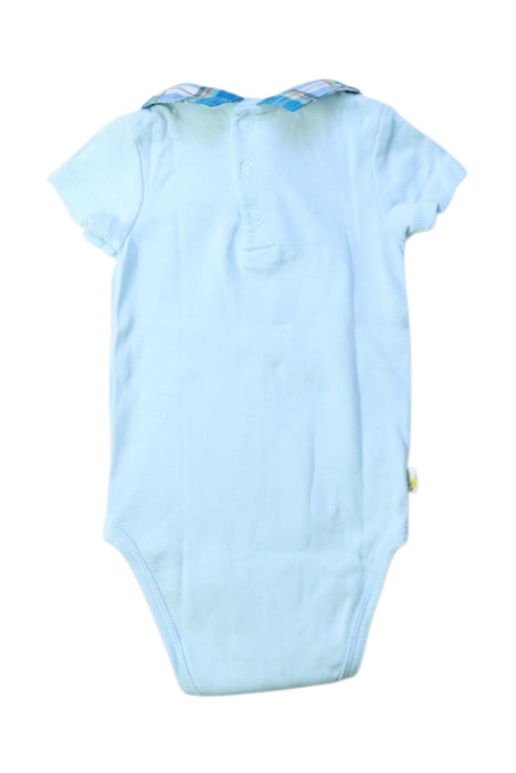 A Blue Short Sleeve Bodysuits from Sergent Major in size 3-6M for boy. (Back View)