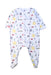 A Multicolour Onesies from Petit Bateau in size 3-6M for boy. (Front View)