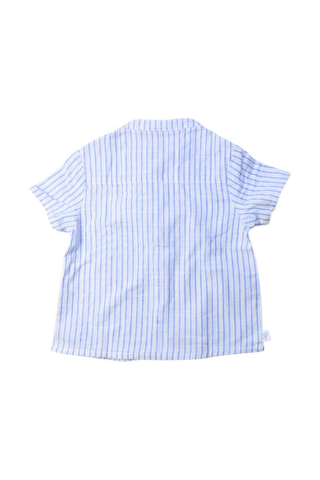 A Blue Short Sleeve Shirts from Sergent Major in size 3-6M for boy. (Back View)