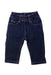 A Navy Jeans from Boss in size 3-6M for boy. (Front View)