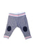 A Navy Casual Pants from Petit Bateau in size 3-6M for boy. (Front View)