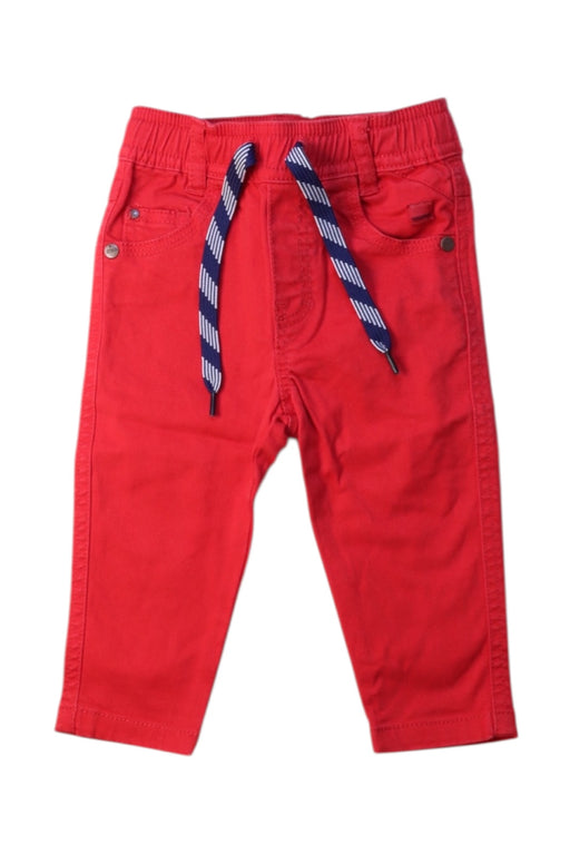 A Red Casual Pants from Catimini in size 3-6M for boy. (Front View)