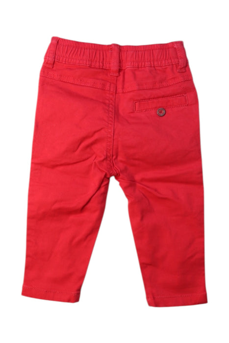 A Red Casual Pants from Catimini in size 3-6M for boy. (Back View)