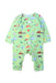 A Multicolour Long Sleeve Rompers from Powell Craft in size 0-3M for boy. (Front View)
