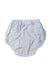 A Blue Bloomers from Bonpoint in size 3-6M for girl. (Back View)