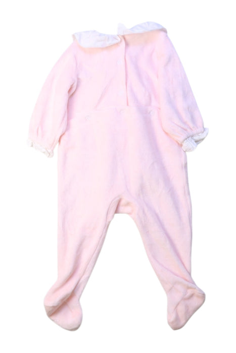 A Pink Onesies from Nanos in size 0-3M for girl. (Back View)