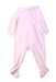 A Pink Onesies from Nanos in size 0-3M for girl. (Back View)