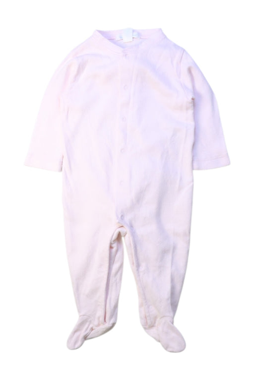 A White Onesies from Marie Chantal in size 3-6M for girl. (Front View)