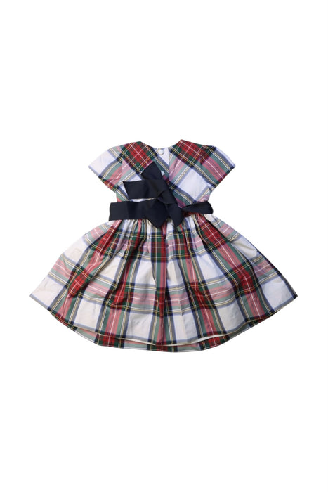 A Multicolour Short Sleeve Dresses from Ralph Lauren in size 6-12M for girl. (Back View)