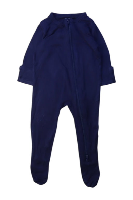 A Navy Onesies from Kyte Baby in size 0-3M for boy. (Front View)