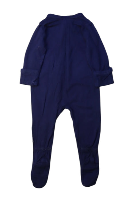 A Navy Onesies from Kyte Baby in size 0-3M for boy. (Back View)