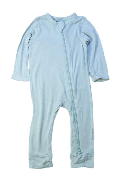 A Blue Onesies from Kyte Baby in size 3-6M for boy. (Front View)