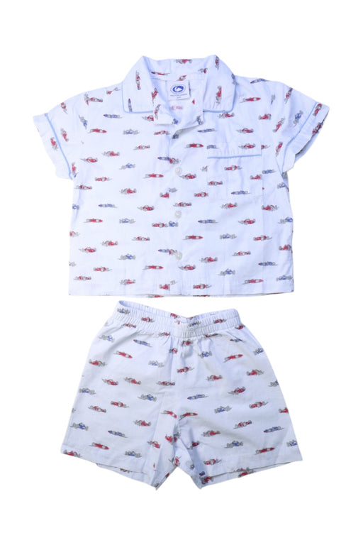 A Multicolour Pyjama Sets from The Original Pyjama Company in size 2T for boy. (Front View)