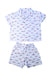 A Multicolour Pyjama Sets from The Original Pyjama Company in size 2T for boy. (Front View)