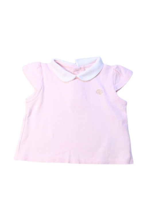 A Pink Sleeveless Tops from Carrément Beau in size 3-6M for girl. (Front View)