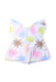 A Multicolour Short Sleeve Tops from Seed in size 6-12M for girl. (Back View)