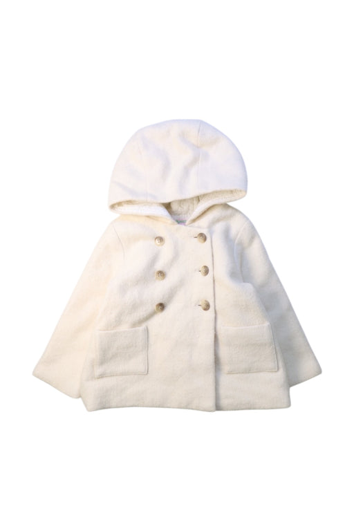 A White Capes & Ponchos from Bonpoint in size 2T for girl. (Front View)