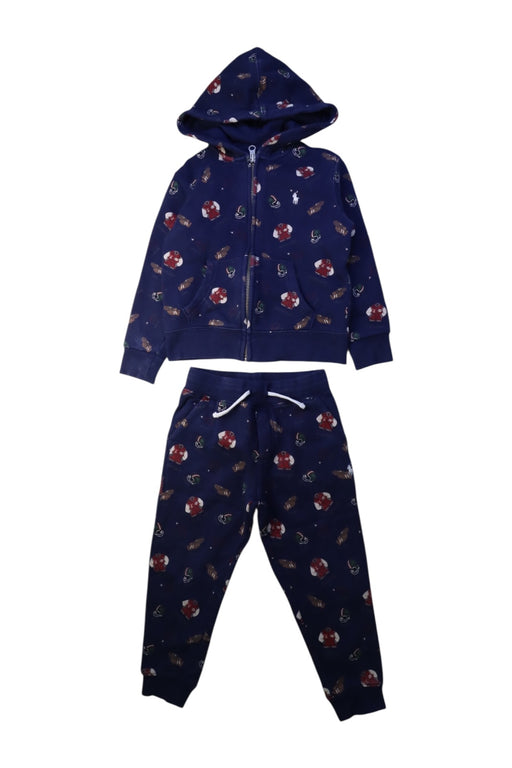 A Navy Pants Sets from Polo Ralph Lauren in size 6T for boy. (Front View)