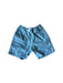 A Teal Shorts from Petit Bateau in size 4T for boy. (Front View)