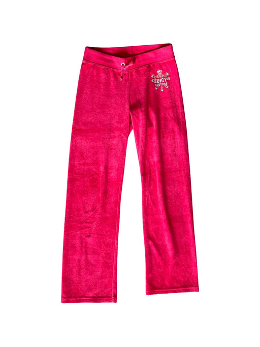 A Pink Casual Pants from Juicy Couture in size 10Y for girl. (Front View)