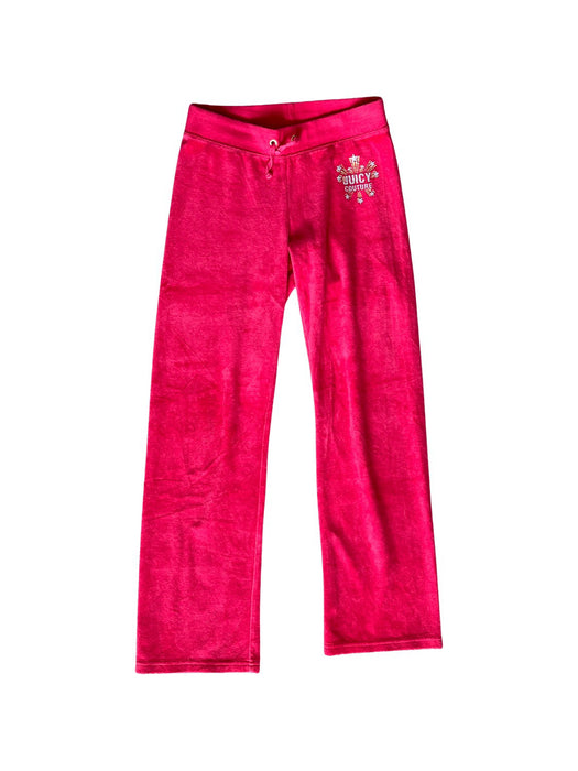 A Pink Casual Pants from Juicy Couture in size 10Y for girl. (Front View)