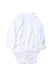 A White Long Sleeve Bodysuits from Mori in size 0-3M for boy. (Back View)