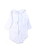 A White Long Sleeve Bodysuits from Babidu in size 3-6M for girl. (Back View)