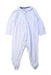 A White Onesies from Petit Bateau in size 3-6M for boy. (Front View)