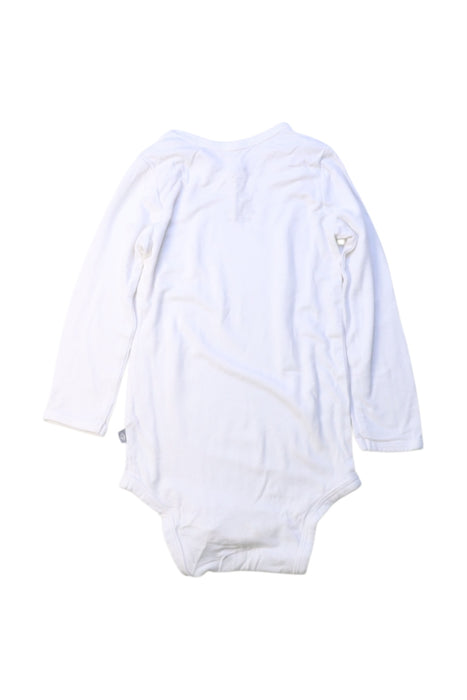 A White Long Sleeve Bodysuits from Kyte Baby in size 6-12M for neutral. (Back View)