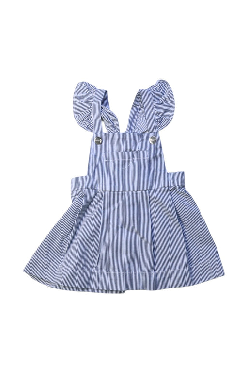 A Blue Overall Skirts from Jacadi in size 6-12M for girl. (Front View)