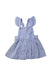 A Blue Overall Skirts from Jacadi in size 6-12M for girl. (Front View)