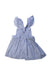 A Blue Overall Skirts from Jacadi in size 6-12M for girl. (Back View)
