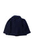 A Navy Cardigans from Jacadi in size 3-6M for boy. (Back View)