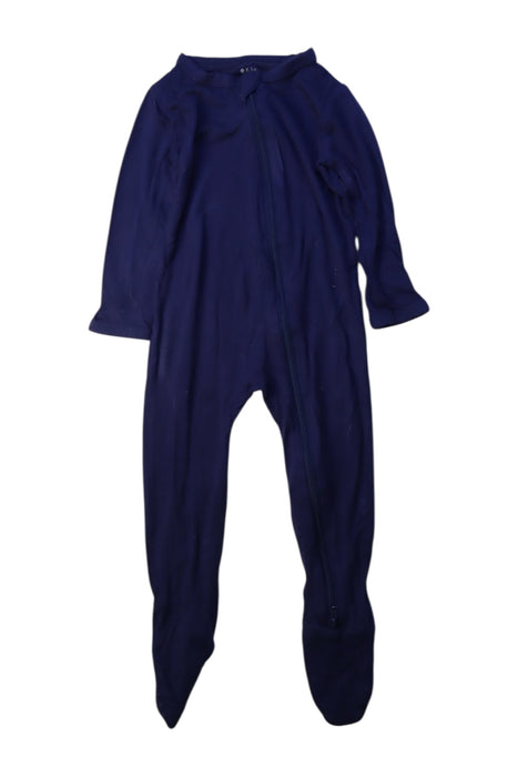 A Navy Onesies from Kyte Baby in size 6-12M for boy. (Front View)