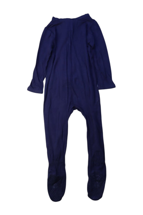 A Navy Onesies from Kyte Baby in size 6-12M for boy. (Back View)