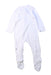 A White Onesies from Kyte Baby in size 0-3M for neutral. (Back View)