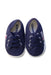 A Navy Sneakers from Superga in size Newborn for neutral. (Back View)