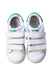 A White Sneakers from Adidas in size 4T for boy. (Back View)