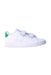 A White Sneakers from Adidas in size 3T for neutral. (Front View)