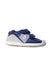 A Navy Sneakers from Biomecanics in size 18-24M for neutral. (Front View)