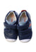 A Navy Sneakers from Biomecanics in size 18-24M for neutral. (Back View)