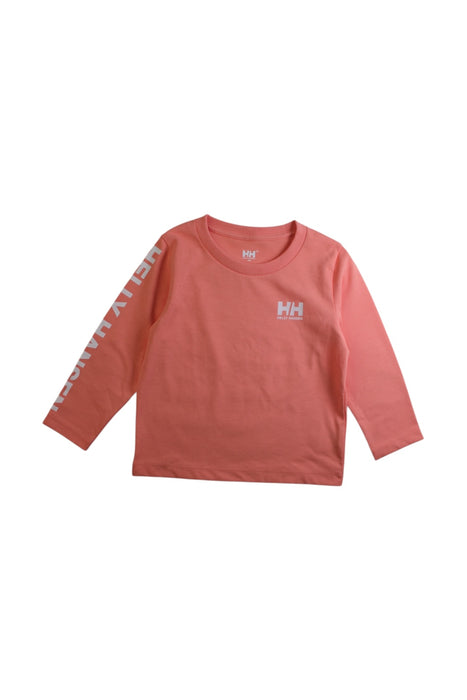 A Pink Long Sleeve T Shirts from Helly Hansen in size 2T for neutral. (Front View)