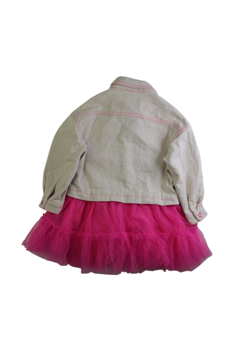 A Multicolour Sweater Dresses from Billieblush in size 4T for girl. (Back View)