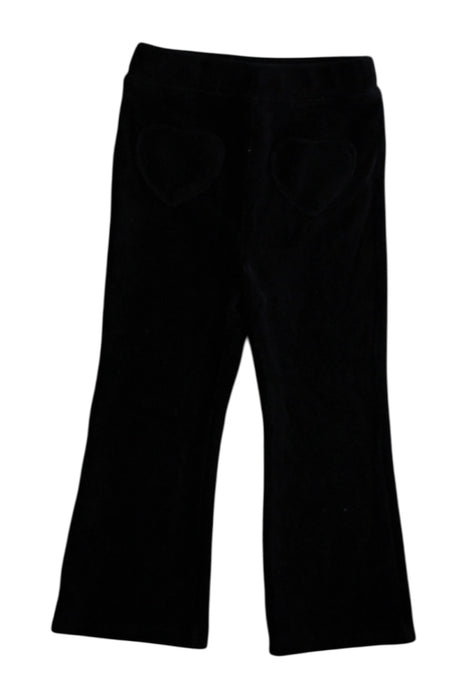 A Black Leggings from Petit Main in size 2T for girl. (Front View)