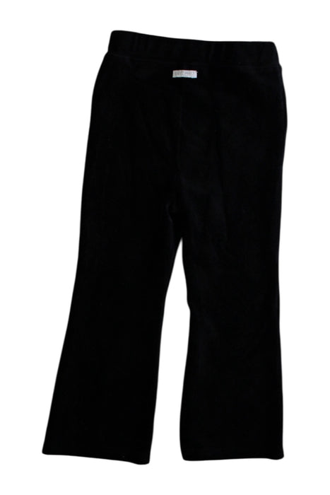 A Black Leggings from Petit Main in size 2T for girl. (Back View)