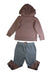 A Pink Hooded Sweatshirts from Stella McCartney in size 4T for girl. (Back View)