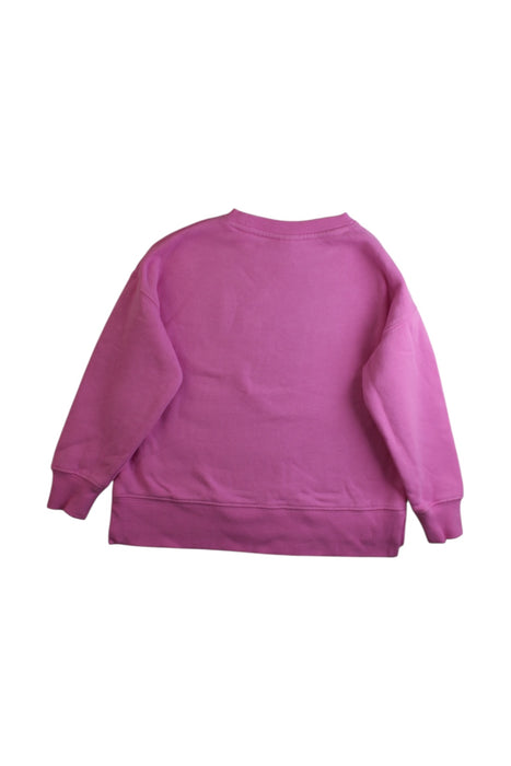 A Pink Crewneck Sweatshirts from Seed in size 3T for girl. (Back View)