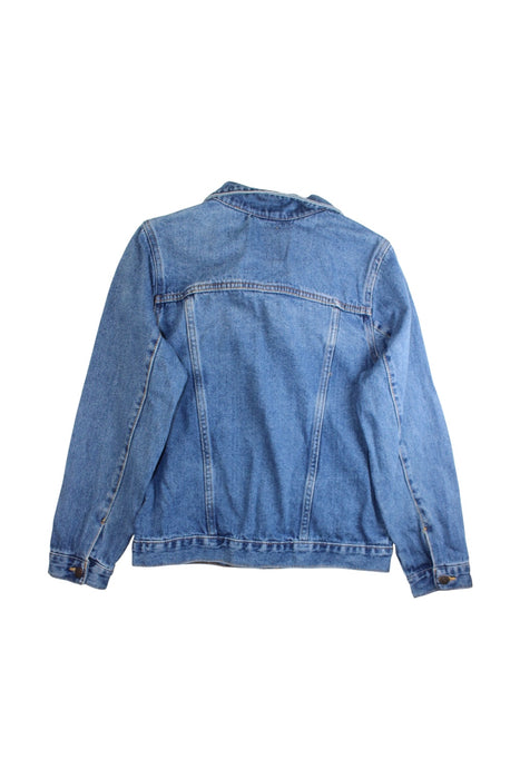 A Blue Lightweight Jackets from Levi's in size 14Y for girl. (Back View)