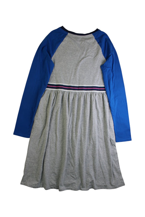 A Multicolour Long Sleeve Dresses from Lands' End in size 10Y for girl. (Back View)