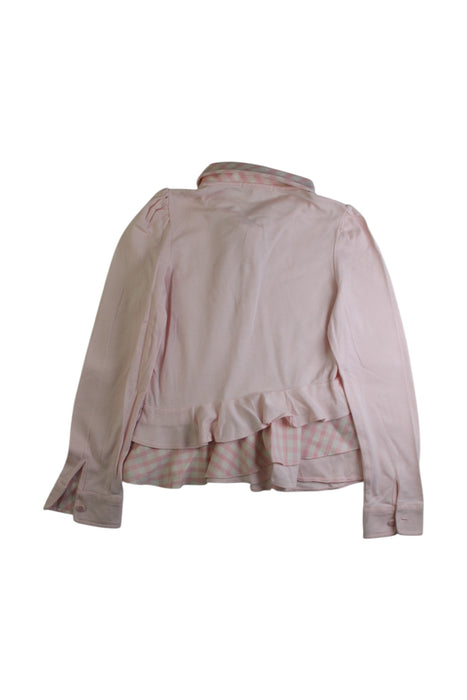 A Pink Long Sleeve Shirts from Nicholas & Bears in size 10Y for girl. (Back View)